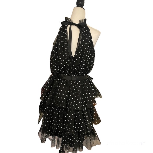 🌸12. Lipsy Polka Dot Tulle Dress - Picture 9 of 12